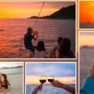 Half day sunset Phomthep and krating by Catamaran